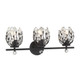 Moreno Three Light Bathroom Vanity (8-6601-3-BK)