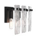 Genry Three Light Bathroom Vanity (8-8204-3-BK)