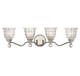Savoy House - 8-880-4-109 - Four Light Bath Bar - Birone - Polished Nickel