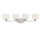 Savoy House - 8-890-4-SN - Four Light Bath Bar - Kane - Satin Nickel