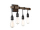 Burgess Four Light Bath Bar (8-993-4-41)