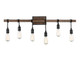 Savoy House - 8-993-6-41 - Six Light Bath Bar - Burgess - Durango
