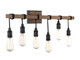 Burgess Six Light Bath Bar (8-993-6-41)