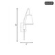 Owen One Light Wall Sconce (9-0900CP-1-322)
