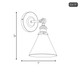 Glenn One Light Wall Sconce (9-0901-1-89)