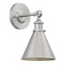 Glenn One Light Wall Sconce (9-0901-1-SN)