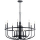 Kichler - 52305BK - 12 Light Chandelier - Capitol Hill - Black