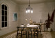Everett Three Light Chandelier (52377BK)