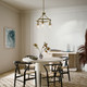 Everett Three Light Chandelier (52377NBR)