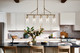 Everett Five Light Linear Chandelier (52379NBR)
