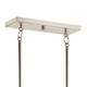 Everett Five Light Linear Chandelier (52379PN)