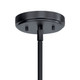 Aivian Three Light Chandelier (52397BK)