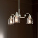 Aivian Three Light Chandelier (52397NI)