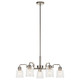 Kichler - 52398NI - Five Light Chandelier - Aivian - Nickel Textured