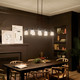 Aivian Eight Light Linear Chandelier (52400BK)