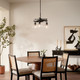 Eastmont Three Light Chandelier (52402BK)