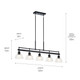 Eastmont Five Light Linear Chandelier (52404BK)