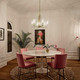 Kimrose Six Light Chandelier (52411BNB)