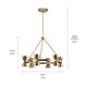 Baland LED Chandelier (52418BNBLED)