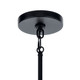 Emmala Six Light Chandelier (52420BK)