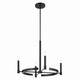 Kichler - 52426BK - Four Light Chandelier - Tolani - Black