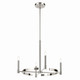 Kichler - 52426PN - Four Light Chandelier - Tolani - Polished Nickel