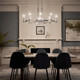 Tolani Eight Light Chandelier (52429PN)