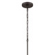 Stamos Three Light Chandelier (52435OZ)