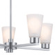 Stamos Five Light Chandelier (52436NI)