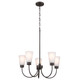 Kichler - 52443OZ - Five Light Chandelier - Erma - Olde Bronze
