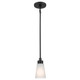 Kichler - 52444BK - One Light Mini Pendant - Erma - Black