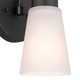 Erma One Light Wall Sconce (52445BK)