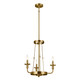 Vetivene Three Light Mini Chandelier (52450NBR)