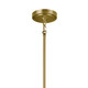 Vetivene Three Light Mini Chandelier (52450NBR)