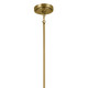 Vetivene Six Light Chandelier (52451NBR)
