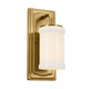 Kichler - 52454NBR - One Light Wall Sconce - Vetivene - Natural Brass