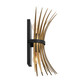 Baile Two Light Wall Sconce (52461BK)