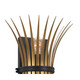 Baile Two Light Wall Sconce (52461BK)