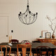 Topiary Six Light Chandelier (52462BKT)
