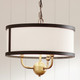 Heddle Three Light Chandelier/Semi Flush (52465NBR)