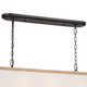 Heddle Eight Light Linear Chandelier (52467AVI)