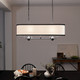Heddle Eight Light Linear Chandelier (52467BKT)