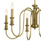 Karthe Six Light Chandelier (52470NBR)