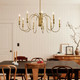 Karthe Nine Light Chandelier (52471NBR)