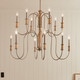 Karthe 12 Light Chandelier (52472NI)