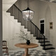 Dame Four Light Foyer Pendant (52475BKT)