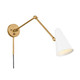 Sylvia One Light Wall Sconce (52486NBRW)