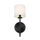 Ali One Light Wall Sconce (52505BK)