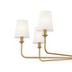 Pallas Eight Light Chandelier (52517BNB)