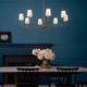 Pallas Eight Light Chandelier (52517BNB)